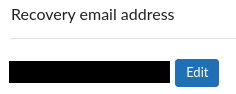 reset email address