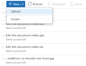 import data account documents step 2