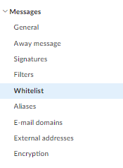 not receiving emails: step 2