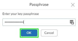 change your openpgp key pair passphrase