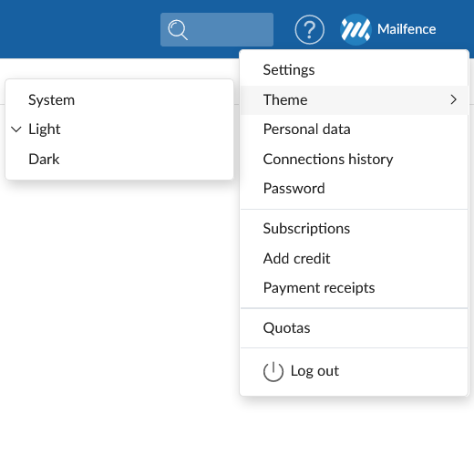 How to change the interface theme of an account? How to change the interface theme of an account?