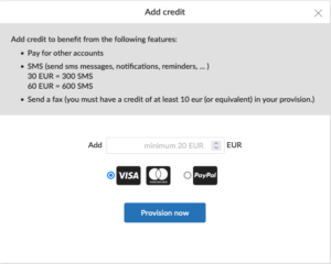 How to add money to the admin panel wallet