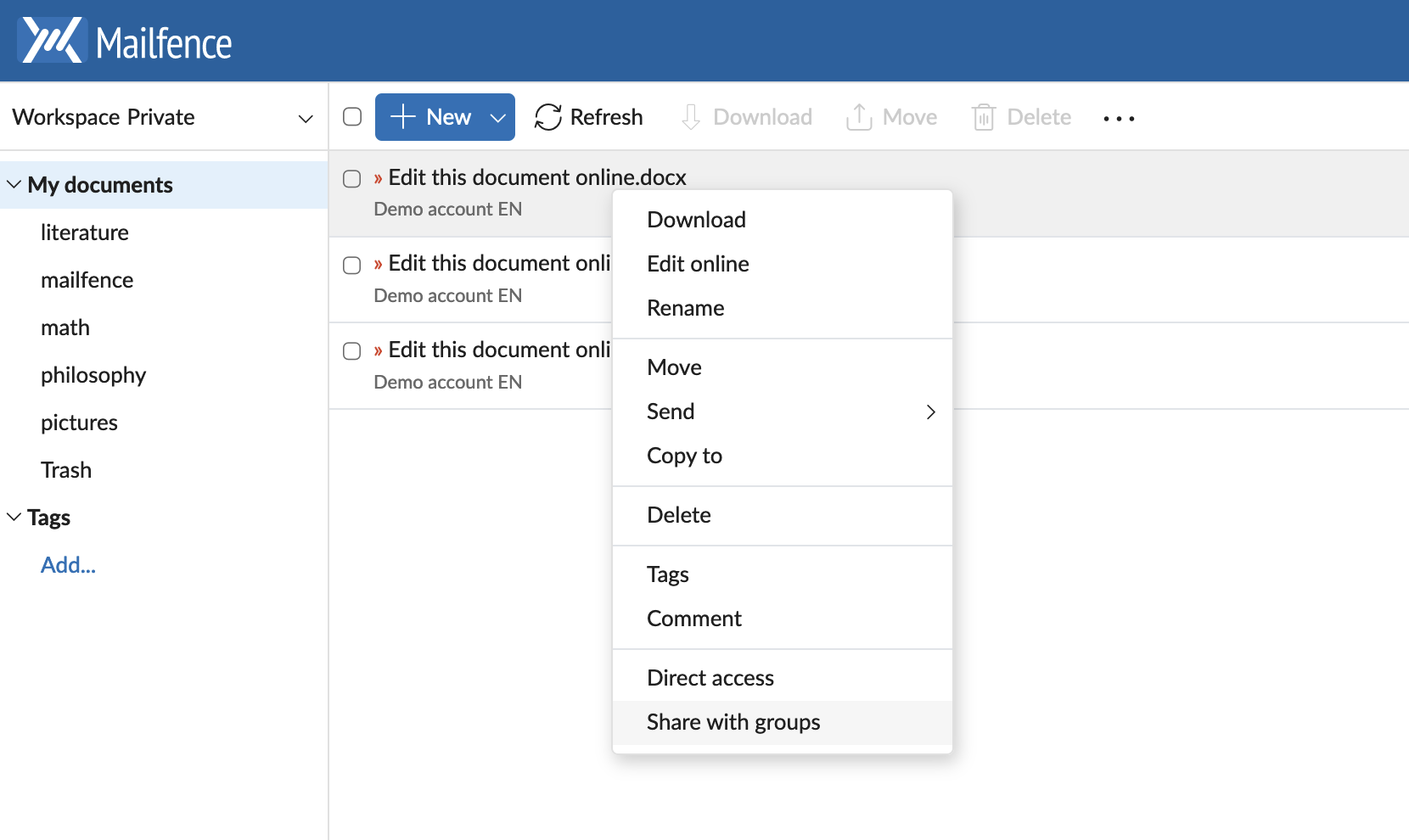 An Introduction to Mailfence Groups - Mailfence Support