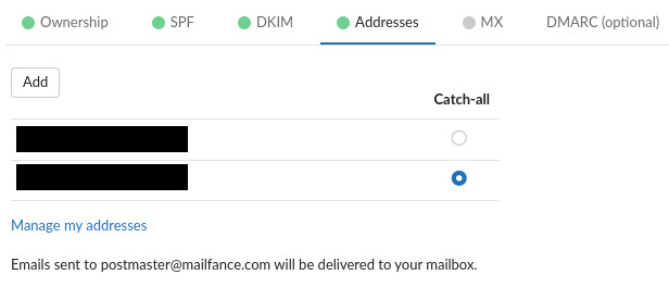 custom domain based address: step 7.1